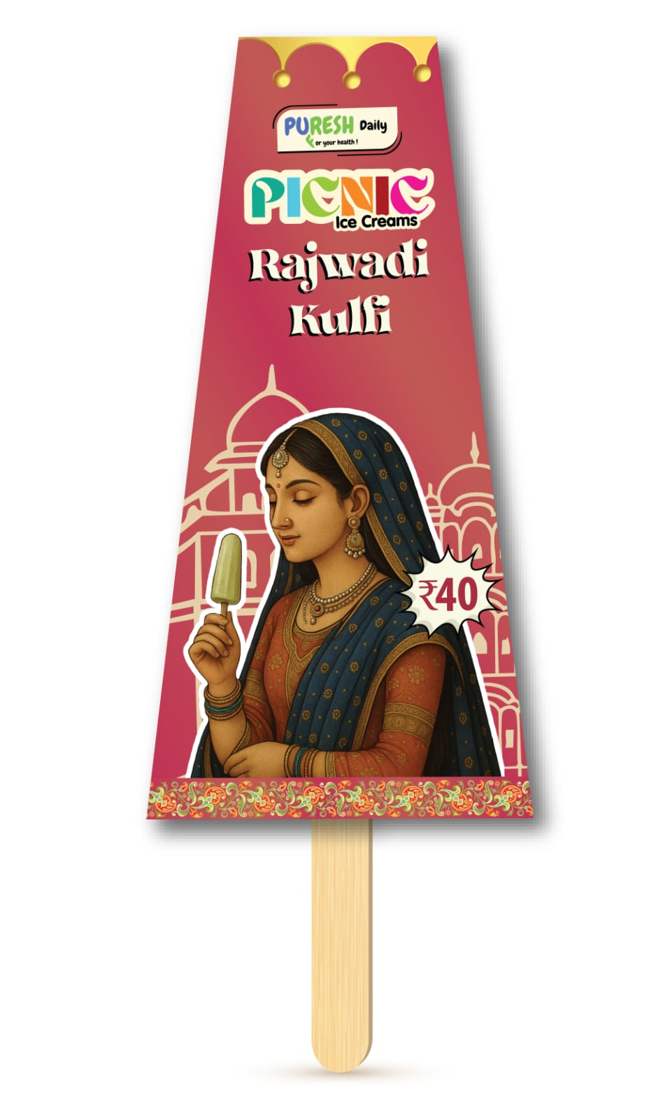 Rajwadi Kulfi