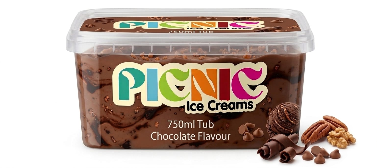 Chocolate Ice cream - 750ml Tub