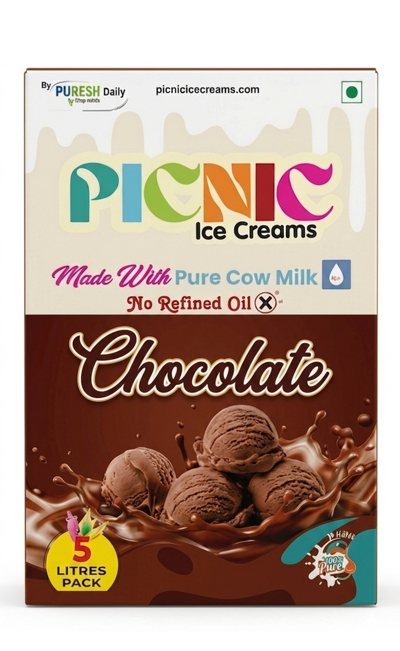 Classic Chocolate Ice cream - 5L Pack