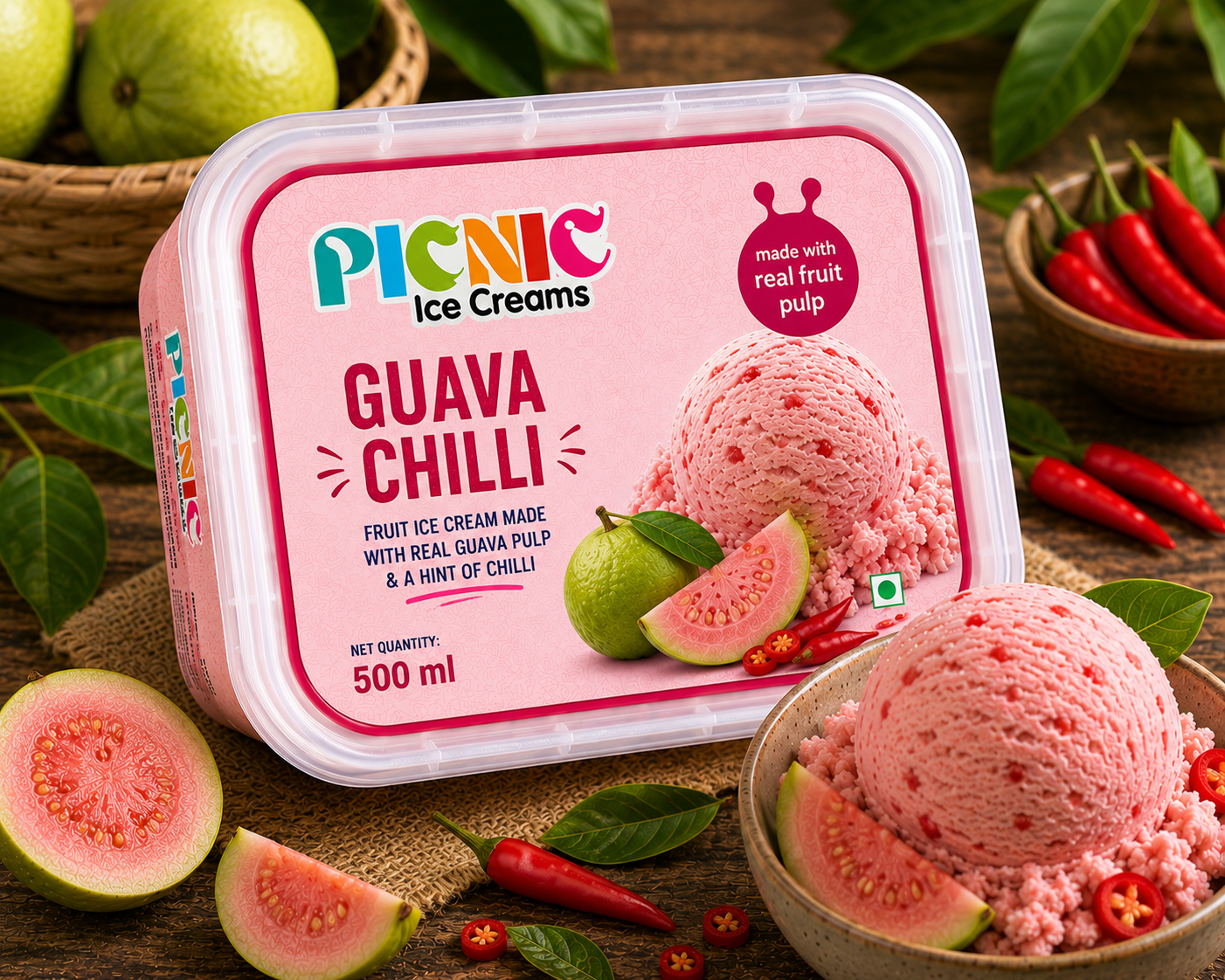 Luxury Guava chilli - 500ml Tub