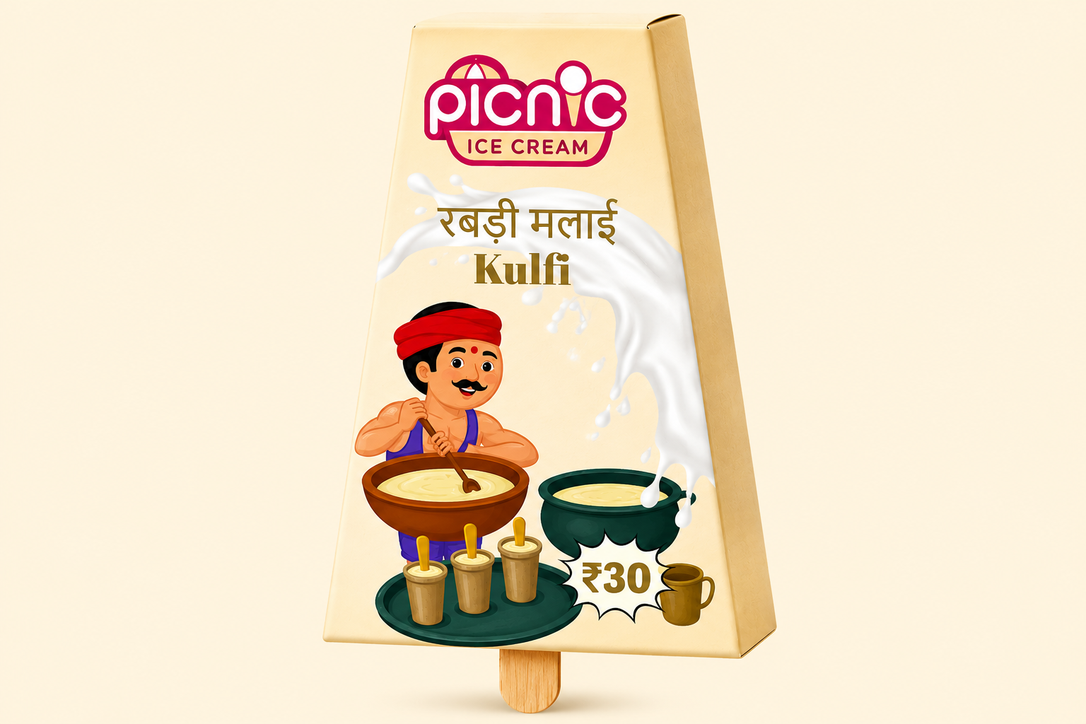 Rabri Malai Kulfi