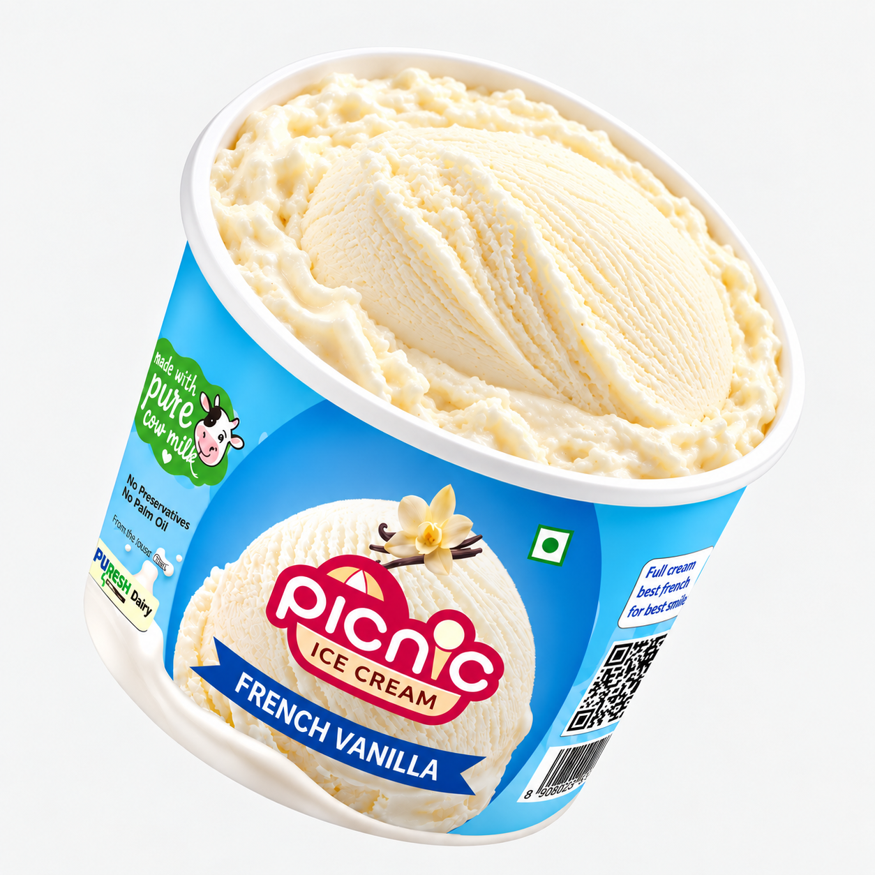 Vanilla Ice Cream 100ml