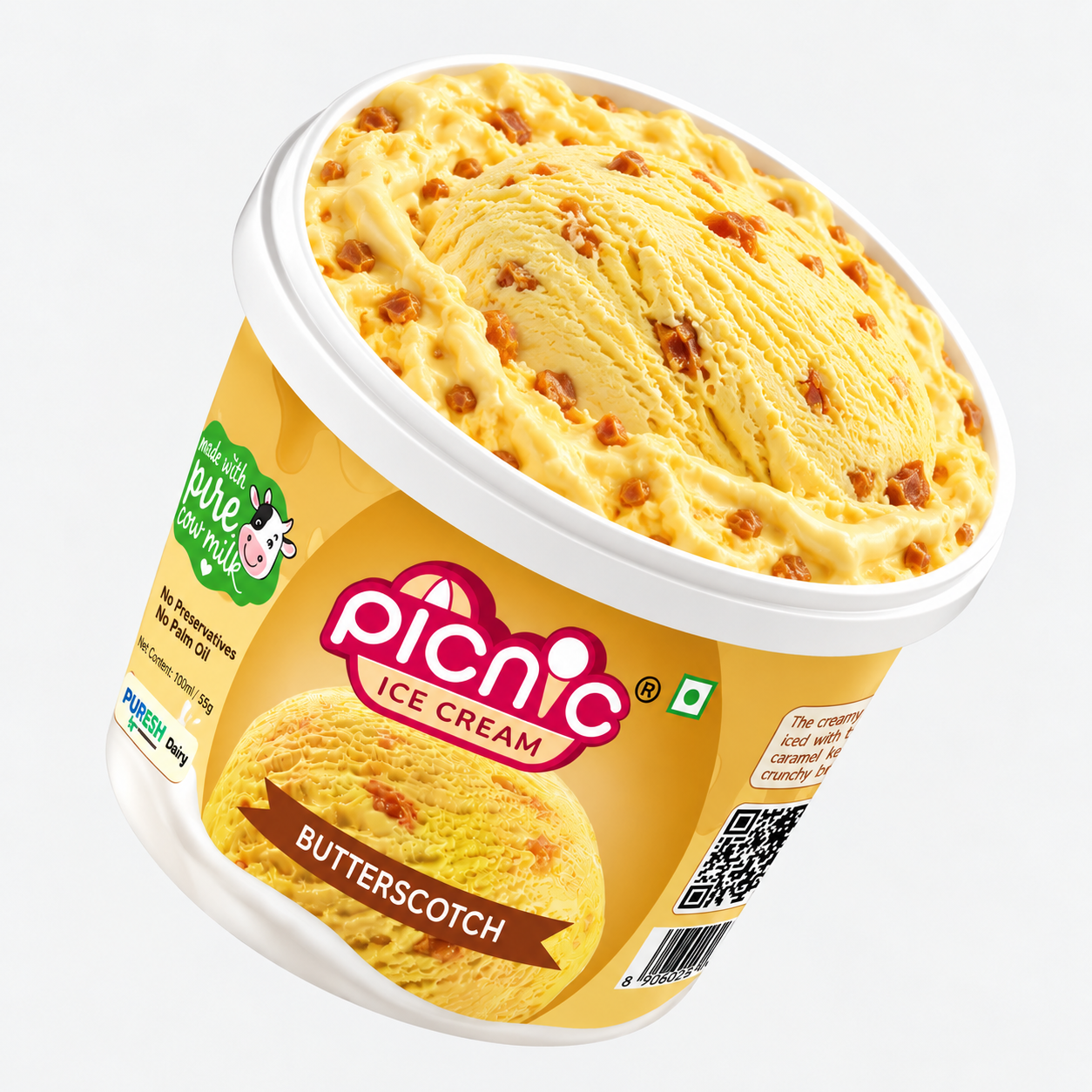Butterscotch Ice Cream 100ml